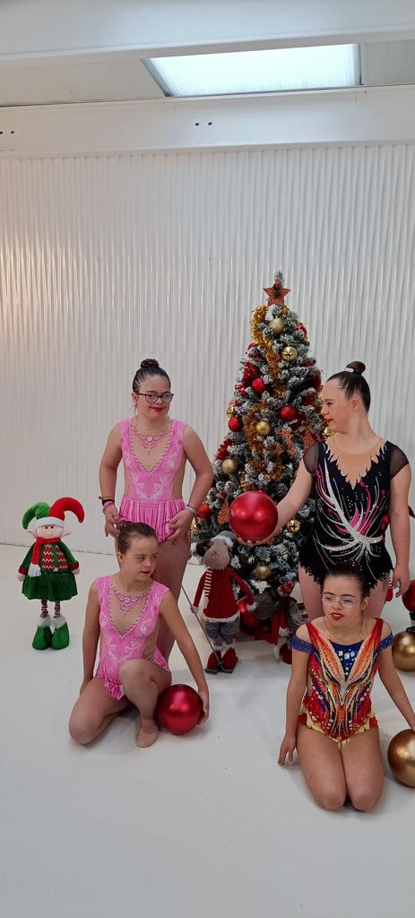 Cuatro gimnastas de "Otra Mirada Rítmica" participan en el Campeonato de España de Gimnasia Rítmica Adaptada 2023